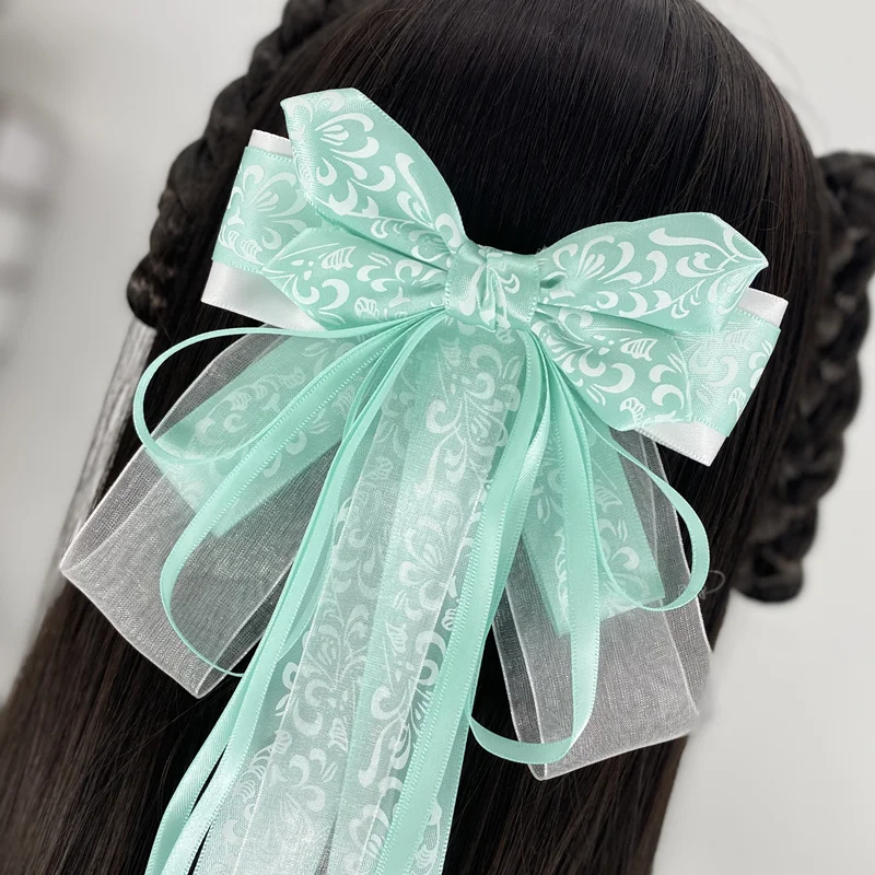 Antique Fairy Streamer Headgear Hanfu Element Hair Accessories Bow Lolita Hair Accessories