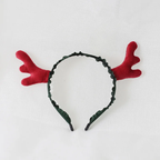 Antlers Headband Lolita Dark Red Christmas Hairpin Headgear Hair Accessories Elk Ears KC