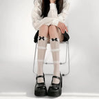 Ballet Style Lace Calf Socks Sweet Lolita Accessories Bow Lolita Stockings Lolita Accessories