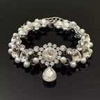 Baroque White Floral Pearl Choker Lolita Elegant Necklace Wedding