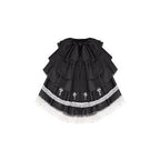 Black Elegant High Gothic Lolita Dress Fishtail SK