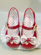 Bow Lolita Shoes Cute Doll Feeling Low Heel Single Shoes