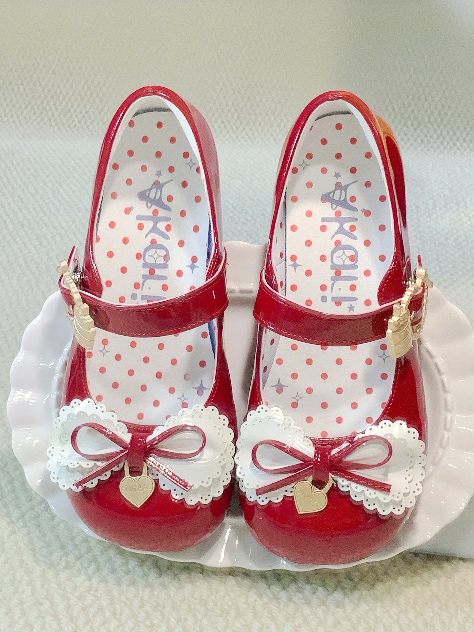 Bow Lolita Shoes Cute Doll Feeling Low Heel Single Shoes