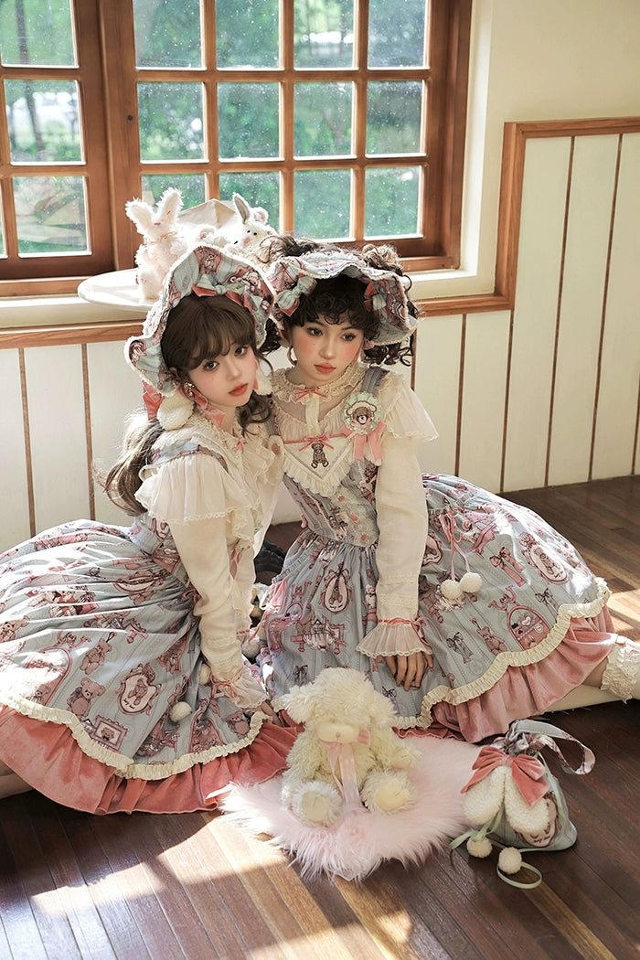 Candy Sweetheart Cute Lolita Pink Dress JSK Layer Cake Skirt