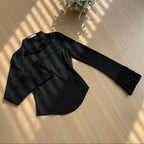 Christmas Dress Red Long and Short Fishbone Breast Support Cape Gemini Autumn&Winter Lolita