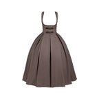 Classic British Style Striped Suit Lolita Vintage Elegant Shorts Set Dress