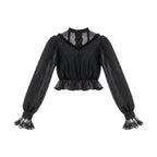 Classic Chinese Style Elegant Three Color Versatile Underwear Shawl for Spring and Autumn Blouse Shirt