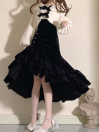 Classic Daughter Jsk Suspender Skirt Lolita Spring and Autumn Fishtail Skirt Dress Coat
