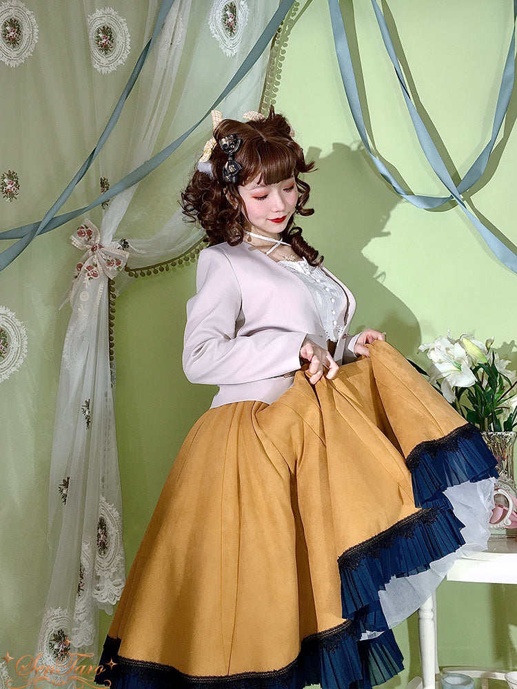 Classic Elegant Classic High Waist Lolita Long Skirt Lolita Dresses