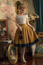 Classic Elegant Classic High Waist Lolita Long Skirt Lolita Dresses