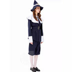 Classic Lolita Black Lolita Halloween Cosplay Outfit with Hood Grandma Roleplay Costume