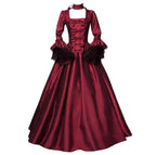 The Classic Lolita Elegant Queen Costume brings together royal grace and vintage charm. Designed with European palace-inspired details, a flowing long skirt, and refined Lolita accents, it embodies the elegance of a queen. Perfect for Halloween, cosplay, or stage performances, this dress creates a majestic silhouette that blends sophistication, fantasy, and timeless beauty.