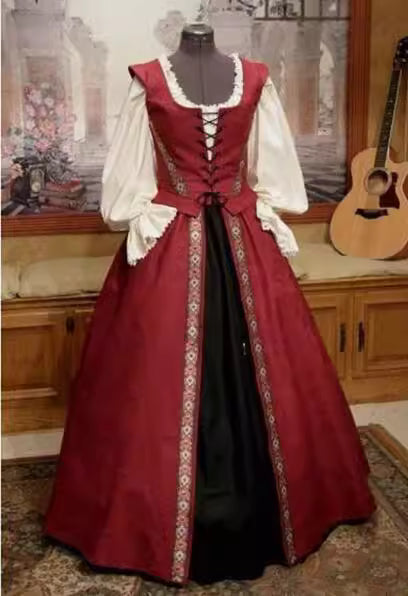 The Classic Lolita Palace Queen Costume highlights the elegance of European royal fashion with a Lolita twist. Featuring refined ruffles, intricate vintage detailing, and a flowing long skirt, it evokes the grandeur of a palace ballroom. Perfect for Halloween, cosplay, or stage performances, this dress embodies regal sophistication and timeless courtly beauty.