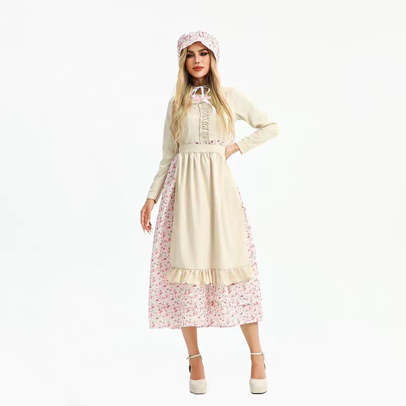 The Classic Lolita Little Match Girl Costume draws inspiration from the timeless fairy tale, blending innocence with vintage elegance. Crafted in warm brown and beige tones, the dress features delicate Lolita details that enhance its nostalgic charm. Perfect for theater performances, cosplay, or themed events, it captures the bittersweet beauty of a classic story in a graceful, stage-ready outfit.