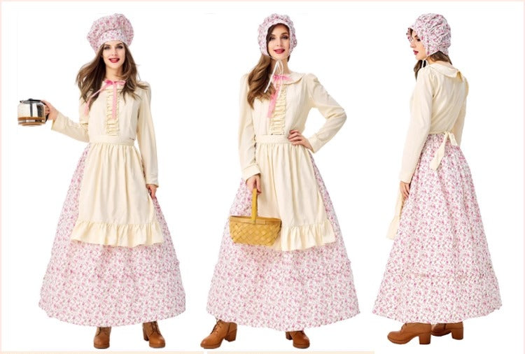 The Classic Lolita Little Match Girl Costume draws inspiration from the timeless fairy tale, blending innocence with vintage elegance. Crafted in warm brown and beige tones, the dress features delicate Lolita details that enhance its nostalgic charm. Perfect for theater performances, cosplay, or themed events, it captures the bittersweet beauty of a classic story in a graceful, stage-ready outfit.