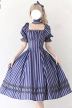 The Classic Lolita Print Short Sleeves Ruffle Lace Dress is designed to highlight timeless sweetness and elegance. Crafted with delicate lace, soft ruffles, and vintage-inspired prints, it captures the essence of classic Lolita fashion. The short sleeves add a light, graceful touch, making it suitable for both daily wear and special occasions. Balancing charm and refinement, this dress is created to express a romantic aesthetic while ensuring comfort and sophistication for the wearer.