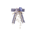 Classic Lolita Purple Floral Short-sleeved Dress Pastoral Platycodon Print Elegant Lolita Dress