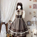 This Black White Doll Style Lolita Dress embodies a balance of sweetness and elegance with its refined lace trim and doll-like silhouette. The black and white palette creates a timeless contrast, while delicate details highlight the classic Lolita charm. Designed with a cute yet graceful aesthetic, it is perfect for tea parties, daily outings, or themed gatherings. A versatile piece that captures both playful innocence and the sophistication of traditional Lolita fashion.