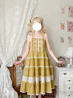 Classic Pastoral Lolita Long Dress Jsk Sweet Four-color Long Dress