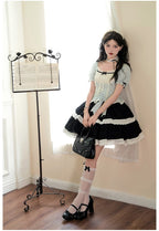 Sweet Lolita Short-sleeved Dress French Elegant Lolita Dress