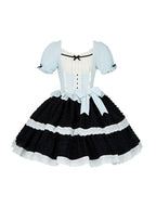Sweet Lolita Short-sleeved Dress French Elegant Lolita Dress