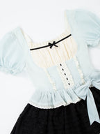 Sweet Lolita Short-sleeved Dress French Elegant Lolita Dress