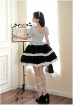 Sweet Lolita Short-sleeved Dress French Elegant Lolita Dress