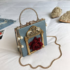 Dark Girl Baroque Style Retro Bag Female Lolita Handbag Shoulder Messenger Bag