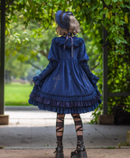 Dark Gothic Lolita OP Dress Multicolors