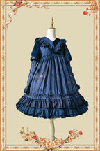 Dark Gothic Lolita OP Dress Multicolors