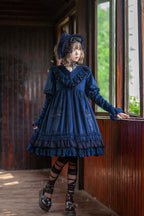 Dark Gothic Lolita OP Dress Multicolors