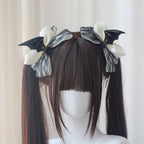 Lolita Hair Accessories Dark Wind Demon Wings Girl Pair Clip for Halloween