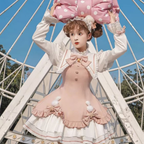 Everyday Elegant Warm Long Sleeve Interior Dress Two-piece Light Lolita