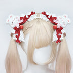 Lolita Hair Accessories  Exquisite Strawberry Handmade Hairpin with Lolita Accessories