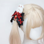 Lolita Hair Accessories  Exquisite Strawberry Handmade Hairpin with Lolita Accessories