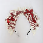 Lolita Hair Accessories  Exquisite Strawberry Handmade Hairpin with Lolita Accessories