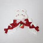 Lolita Hair Accessories  Exquisite Strawberry Handmade Hairpin with Lolita Accessories