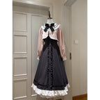 Four Seasons Daily Commuter Long Two-piece French Elegant JK Dress