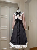 Four Seasons Daily Commuter Long Two-piece French Elegant JK Dress