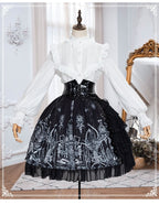 Goth Lolita Prom Goth Dresses Dark Printed Dress Gothic JSK Lolita SK Plus Size 3XL Lolita Dress