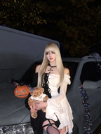 Gothic Dark Black and White Court Dress Light Lolita