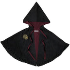 Gothic Dark Pleated Skirt OP Autumn Fake Two-piece Large Skirt Lolita