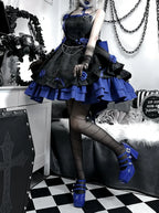 Gothic Lolita Sweet Rose Dresses Princess Ball Gown for Homecoming