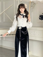 Step into a fairy tale with the Weiming Poetry Lolita collection, where dreams weave into lace and elegance takes shape. This opulent ball gown combines royal sophistication with ethereal beauty, featuring intricate lace detailing and a graceful mermaid silhouette that flows into a dramatic train. Designed for the modern princess, it embodies timeless romance and poetic charm. Perfect for formal events, weddings, or enchanting photoshoots, this dress celebrates the artistry of Lolita fashion with its luxuri