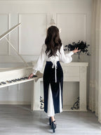 Step into a fairy tale with the Weiming Poetry Lolita collection, where dreams weave into lace and elegance takes shape. This opulent ball gown combines royal sophistication with ethereal beauty, featuring intricate lace detailing and a graceful mermaid silhouette that flows into a dramatic train. Designed for the modern princess, it embodies timeless romance and poetic charm. Perfect for formal events, weddings, or enchanting photoshoots, this dress celebrates the artistry of Lolita fashion with its luxuri