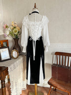 Step into a fairy tale with the Weiming Poetry Lolita collection, where dreams weave into lace and elegance takes shape. This opulent ball gown combines royal sophistication with ethereal beauty, featuring intricate lace detailing and a graceful mermaid silhouette that flows into a dramatic train. Designed for the modern princess, it embodies timeless romance and poetic charm. Perfect for formal events, weddings, or enchanting photoshoots, this dress celebrates the artistry of Lolita fashion with its luxuri