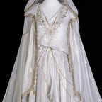 This White Angelic Greek Goddess Lolita Dress Set is designed to capture divine elegance and ethereal charm. The flowing cape adds a goddess-like aura, while the soft white palette enhances purity and grace. Inspired by Greek mythology and angelic beauty, the silhouette blends classic Lolita sweetness with majestic refinement. Perfect for special occasions, photoshoots, or themed gatherings, this set conveys a timeless elegance that feels both celestial and romantic.