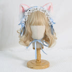 Hair Accessories Sweet Cat Ears Hairband Bow Ruffle Hairpins Headwear