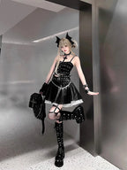 Halloween Bat Wings Hair Clips Subcultural Gothic Accessories Black Hairpins