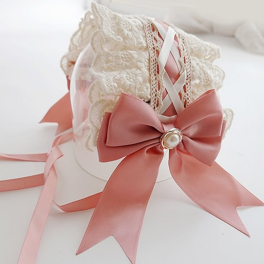 Headband Flower Wedding Angel Handle Lace KC Bow Lolita Head Jewelry